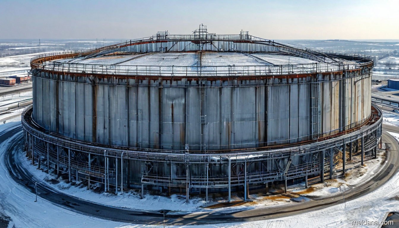 Антидроновая защита резервуара РВС-50000 Смоленске — ЗОК ЗАСЛОН по СП 542
